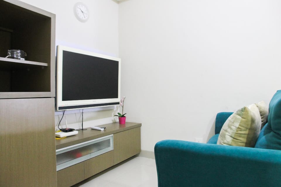 Balcony 1BR at The Oasis Cikarang Apt By Travelio Apartment in West Java