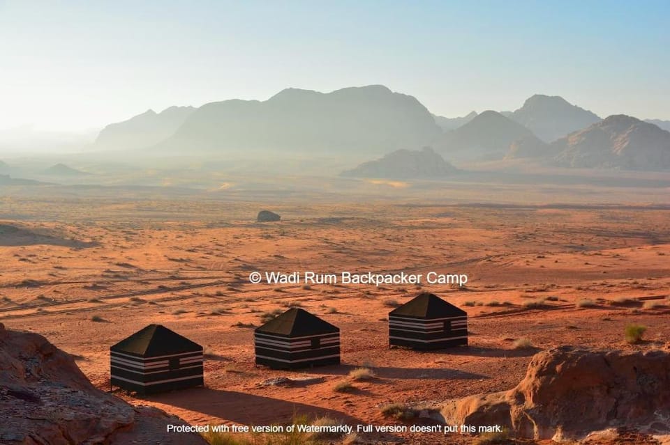 Wadi Rum Backpacker Camp Hotel in South District