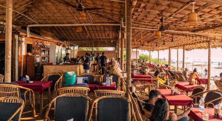 Blue Corner Beach Huts & Restaurant Hotel in Benaulim