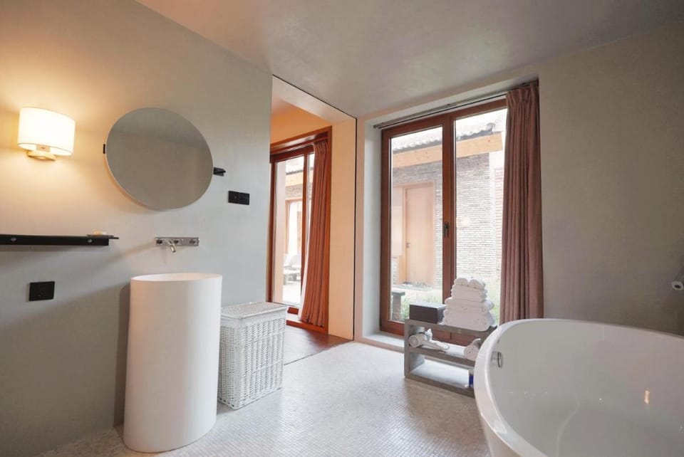 Sansa Village Boutique Hotel at Mutianyu Great Wall Adjoin to Mutianyu Great Wall - Room with the View of Great Wall - Chinese massage experience - Vehicle Shuttle Service - International Catering - SPA& Nail Beauty Facilities Hotel in Beijing
