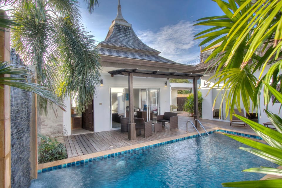 VILLA 2BDR PRIVATE SWIMMINGPOOL 5/6P PARKING-BEACH Villa in Rawai