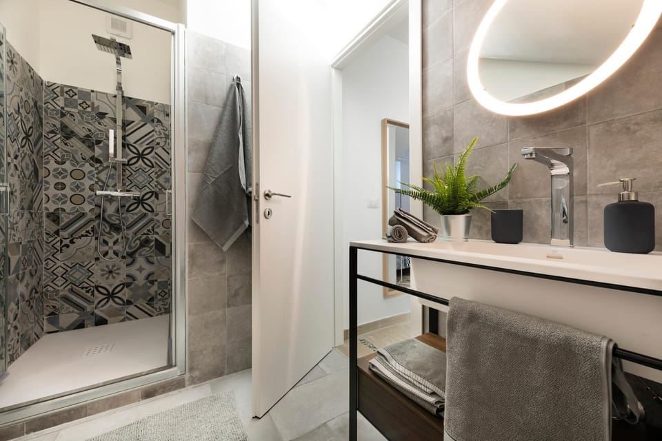 Bike Repair Shop Turned Lavish Loft Apartment in Milan
