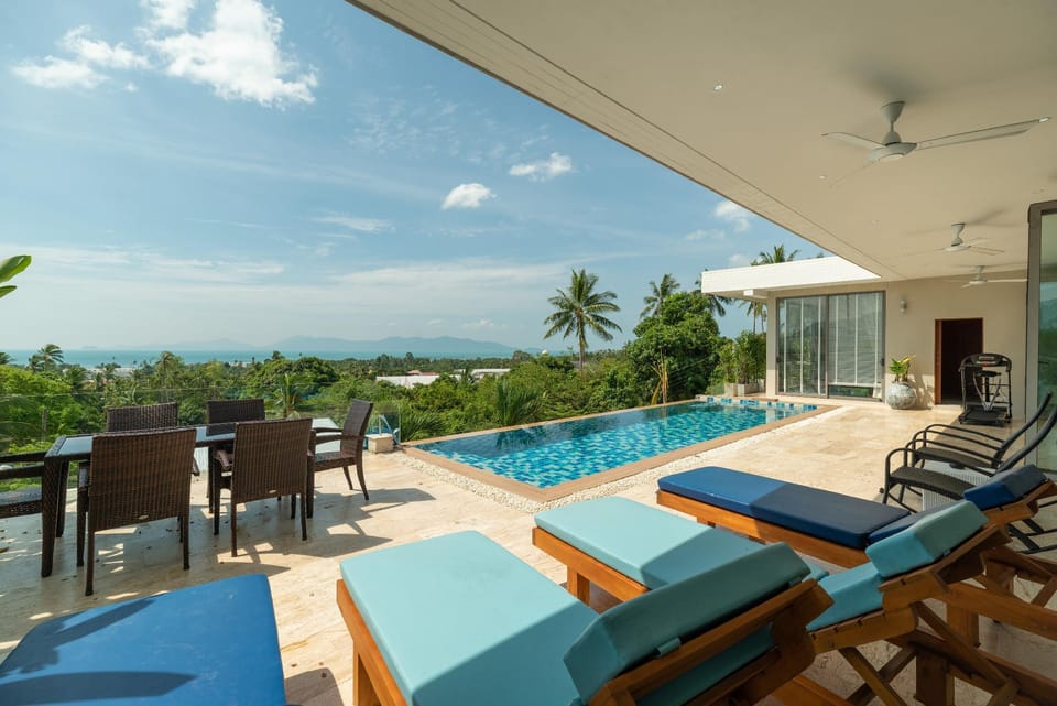 Villa Victoire 3BR - Private Pool & Sea View Villa in Ko Samui