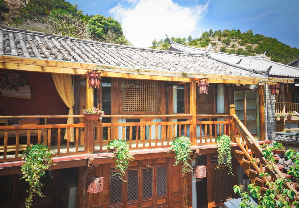 Double room garden view Lijiang Shuhe acient town Villa in China