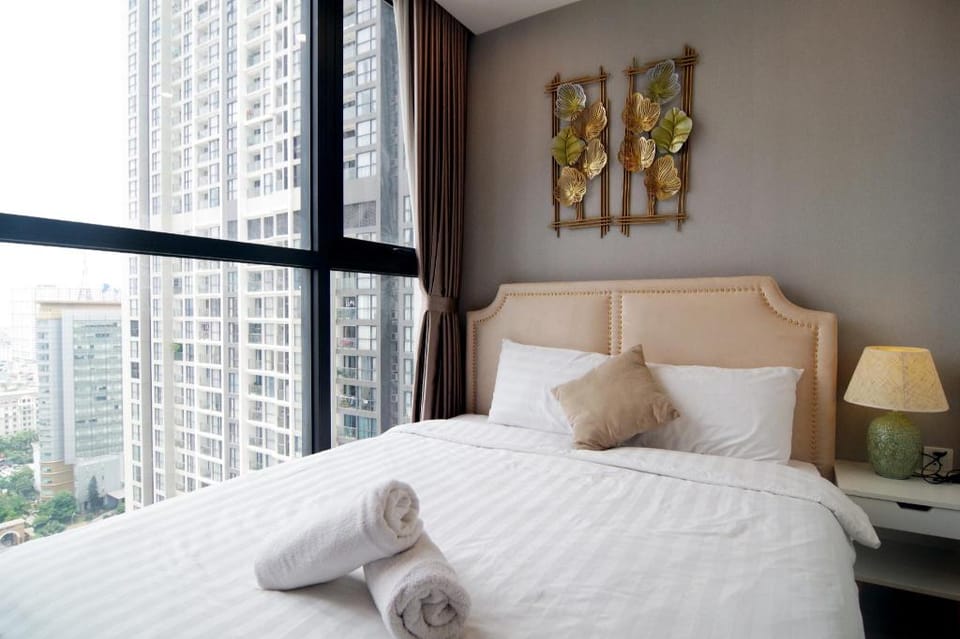 QMP-Vinhome Skylake-Cozy 2BR w/ Views & Gym Access Apartment in Laos