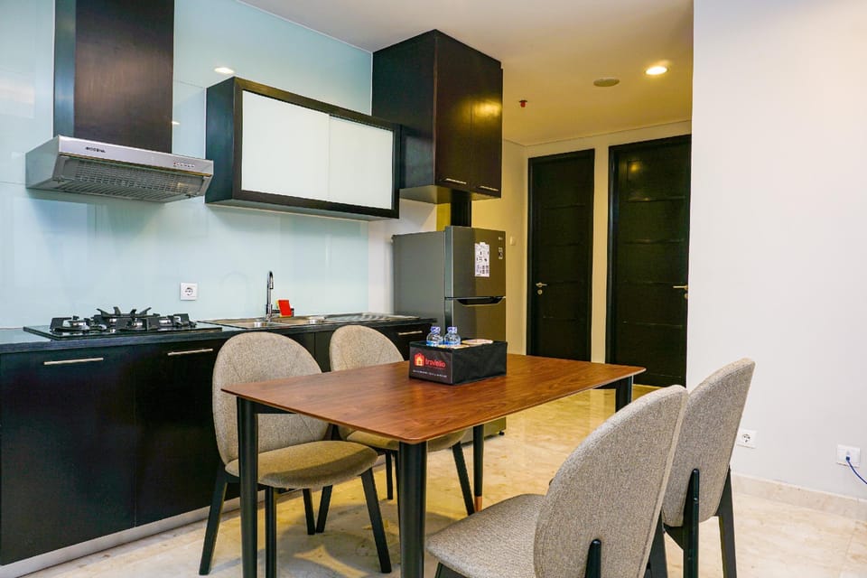 Stunning 2BR at The Masterpiece Apt By Travelio Apartment in South Jakarta City
