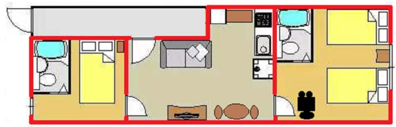 R1, 1階, 2 suite, Walk 1min Subway to Shinsaibashi Vacation rental in Osaka