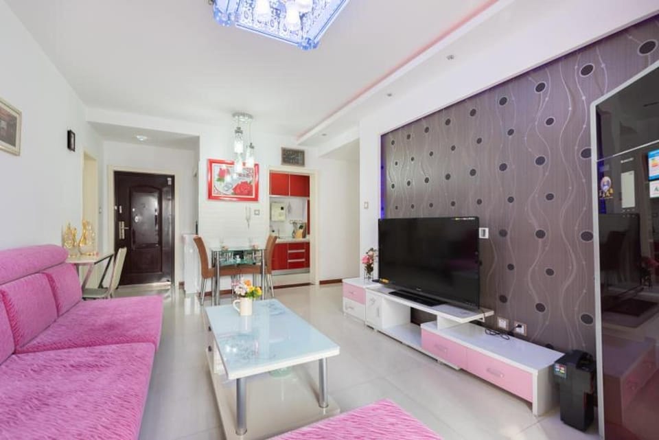 falls in love/fitness baking Park fashion 2bedroom Apartment in Tianjin