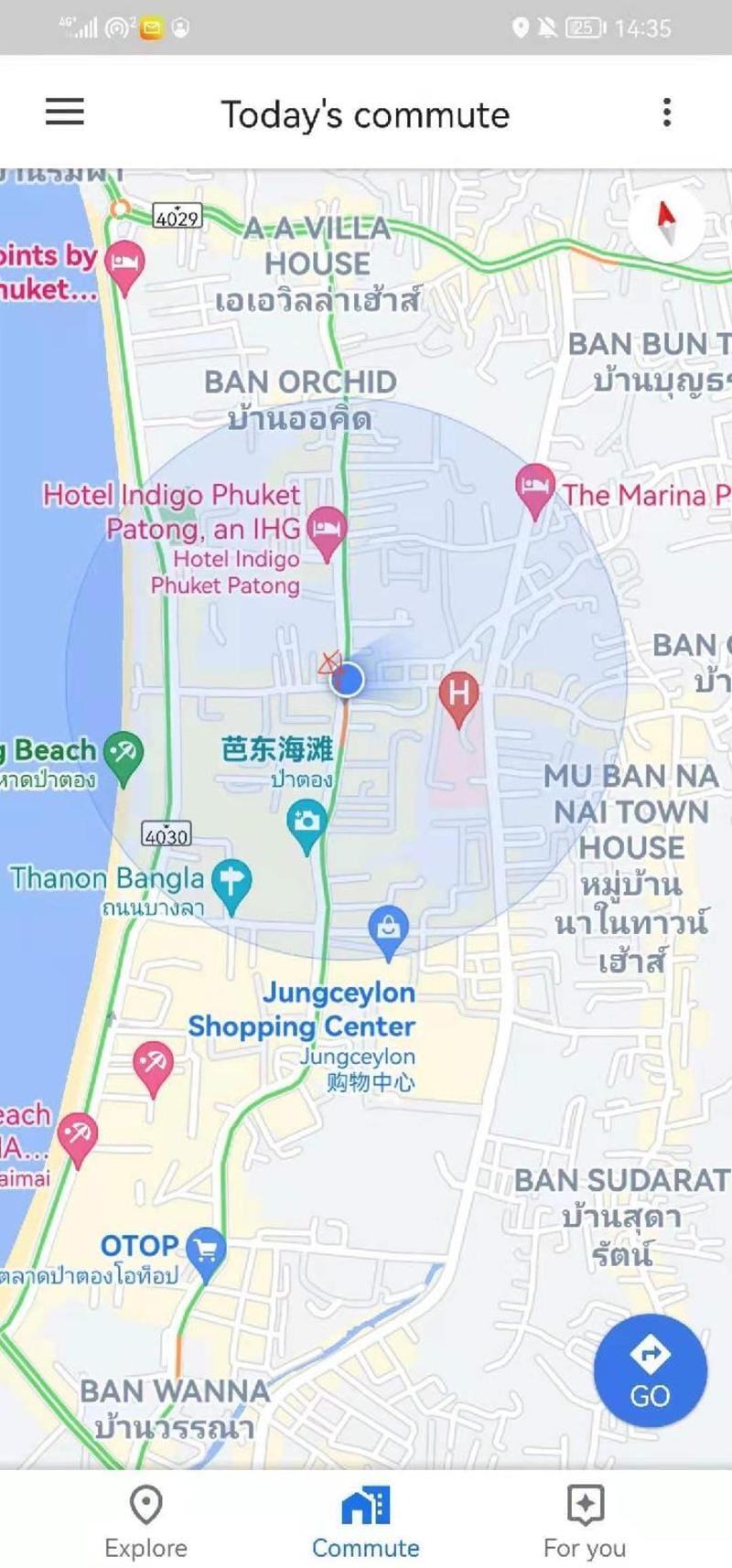 Delicate and convenient big bed room Chinese Vacation rental in Patong