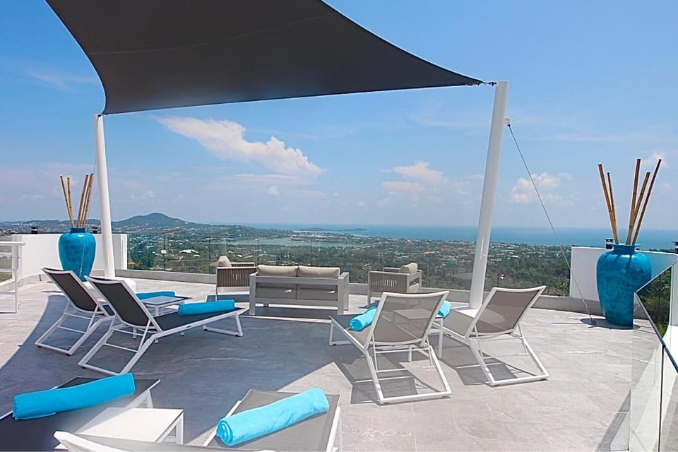 New Villa Melissa Infinity Pool Panoramic Sea View Villa in Ko Samui