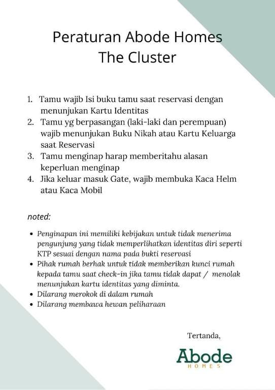 ABODE HOMES - The Cluster 5 mins SKA Mal #12B Vacation rental in West Sumatra, Indonesia