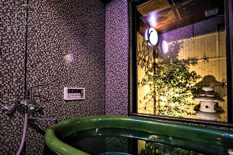 Garden View Bath Designer Machiya - KYORAN RUANTEI Villa in Kyoto