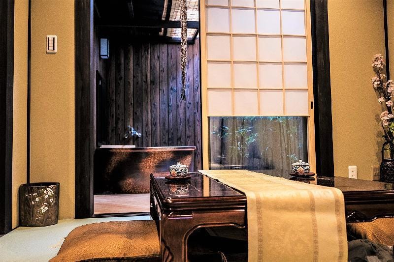 Open-air Shigaraki bath**- Sanjo Shiragawa Tei Vacation rental in Kyoto