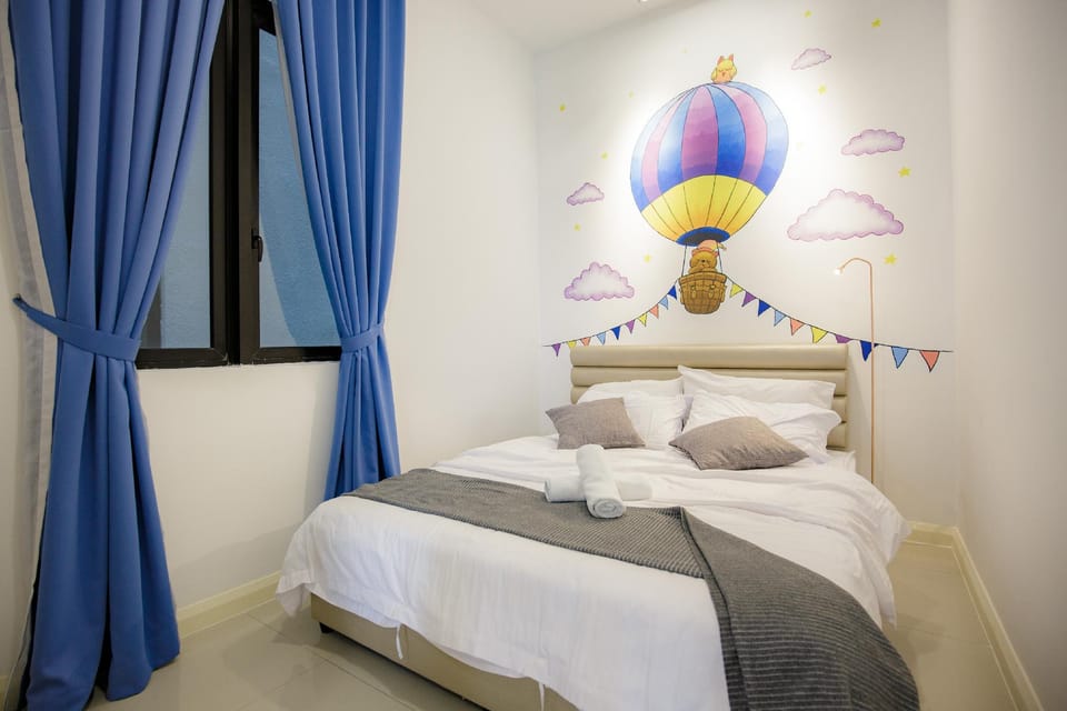 SUPER NEAR Legoland|Hot Air Balloon @ D Pristine Apartment in Johor