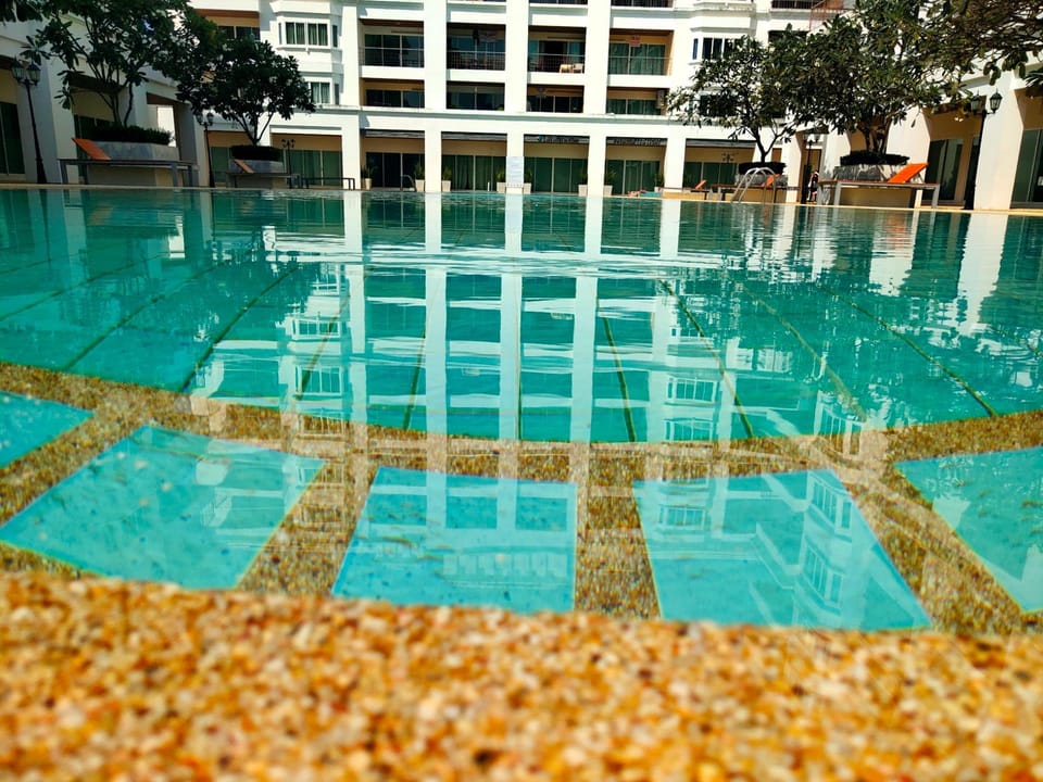 T.W. Jomtien Beach Twin family room Apartment in Pattaya City
