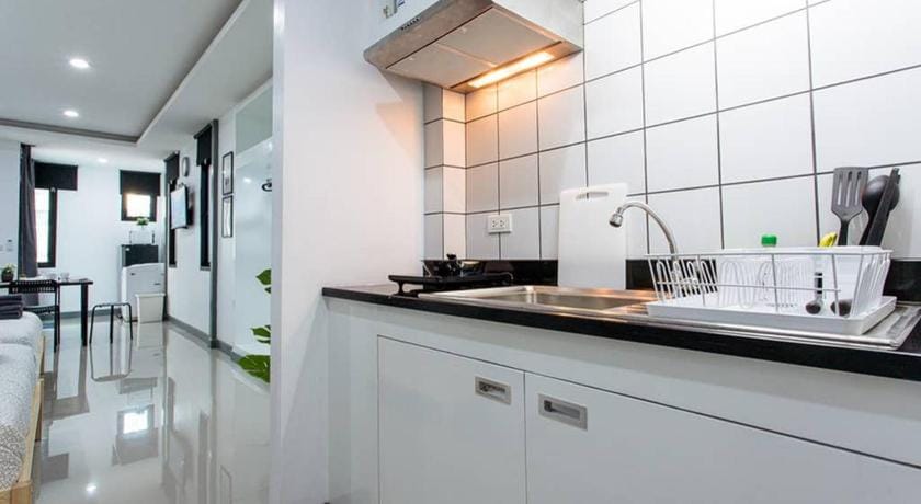 P4 Silom Large 2beds full kitchen WIFI 4-6pax Apartment in Bangkok