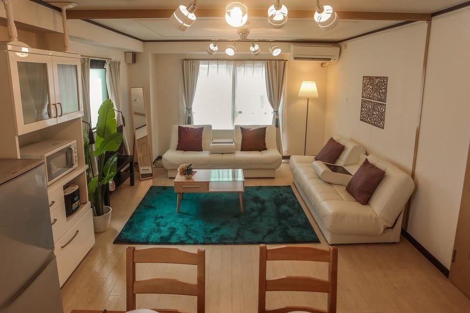 Osaka 2 bed rooms 7bed Tennoji Station E01 Apartment in Osaka