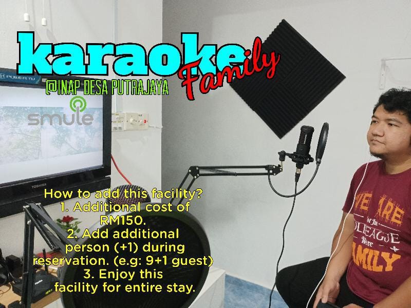 Inap Desa Putrajaya guesthouse with private pool Vacation rental in Putrajaya