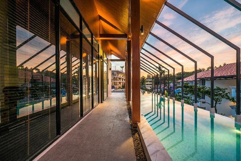 B211 Palmyrah Condo -pool, gym, fast WiFi Apartment in Choeng Thale