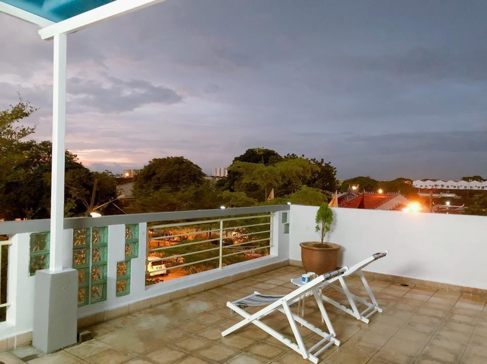 Unique Rooftop Balcony Homestay Villa in Penang
