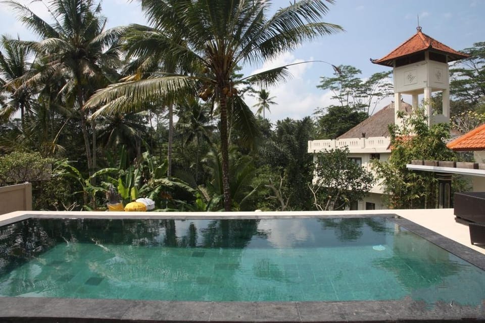 Affordable 2 Bedrooms Pool Villa jungle view Ubud Vacation rental in Tampaksiring
