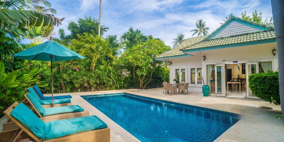 Beachfront Resort Villa Baan Chanchai 2BR Villa in Ko Samui