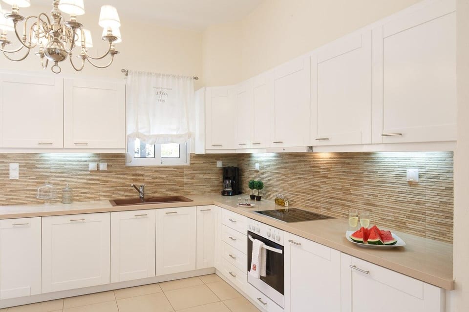 Luxury Villa Blanca with Sea View Villa in Panormos in Rethymno