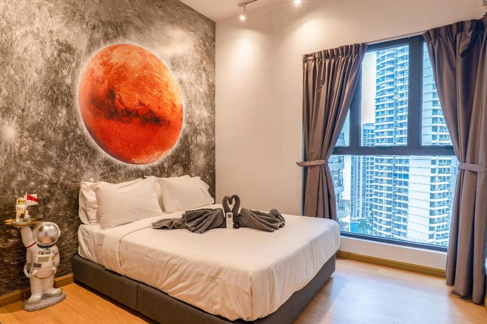 D'Maneki Full Seaview Suite【Pool Table & Bathtub】 Apartment in Johor Bahru