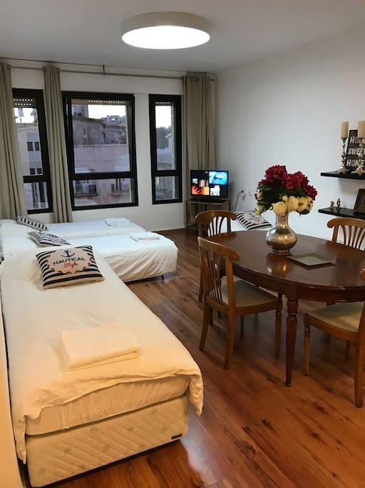 King David Aprt Parking in city center Jeru Apartment in Jerusalem