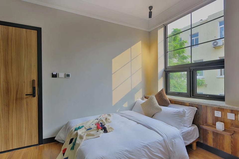 WUJIN Round view twin room Vacation rental in Tianjin