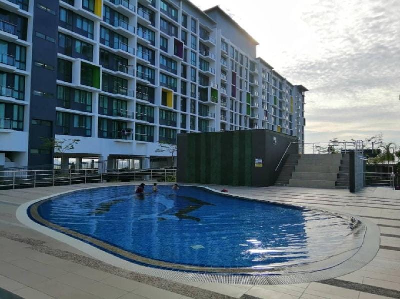 Jazz Suites Vivacity Kuching 3Bedrooms Homestay Apartment in Kuching