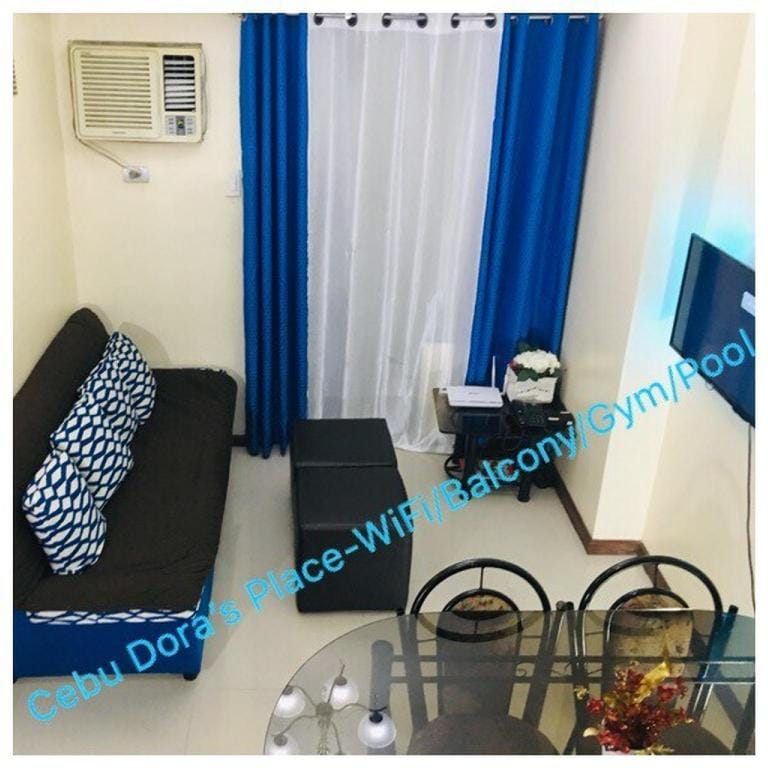 Cebu w/ balcony/pool/wifi/1bedroom/kitchen/gym Apartment in Lapu-Lapu City
