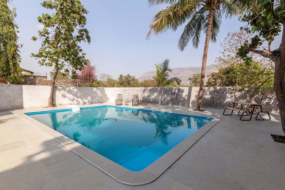 StayVista's Santoni Farms - Riverside Bliss with Pool, Orchard & Activities Villa in Maharashtra