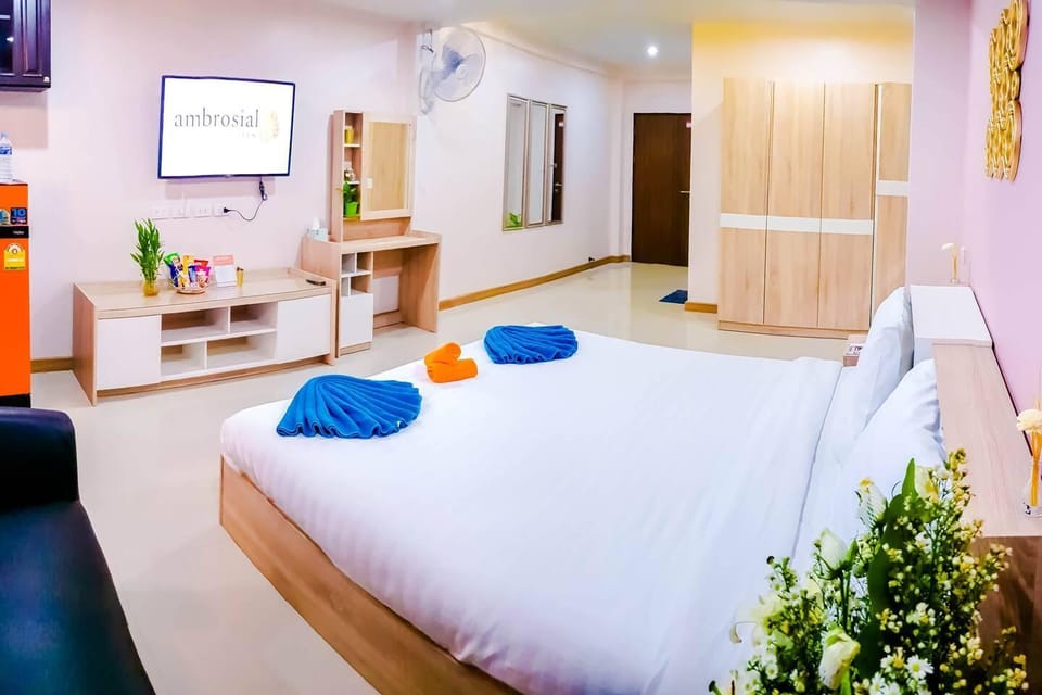 Ambrosial Suites Premium Room Apartment in Pattaya City