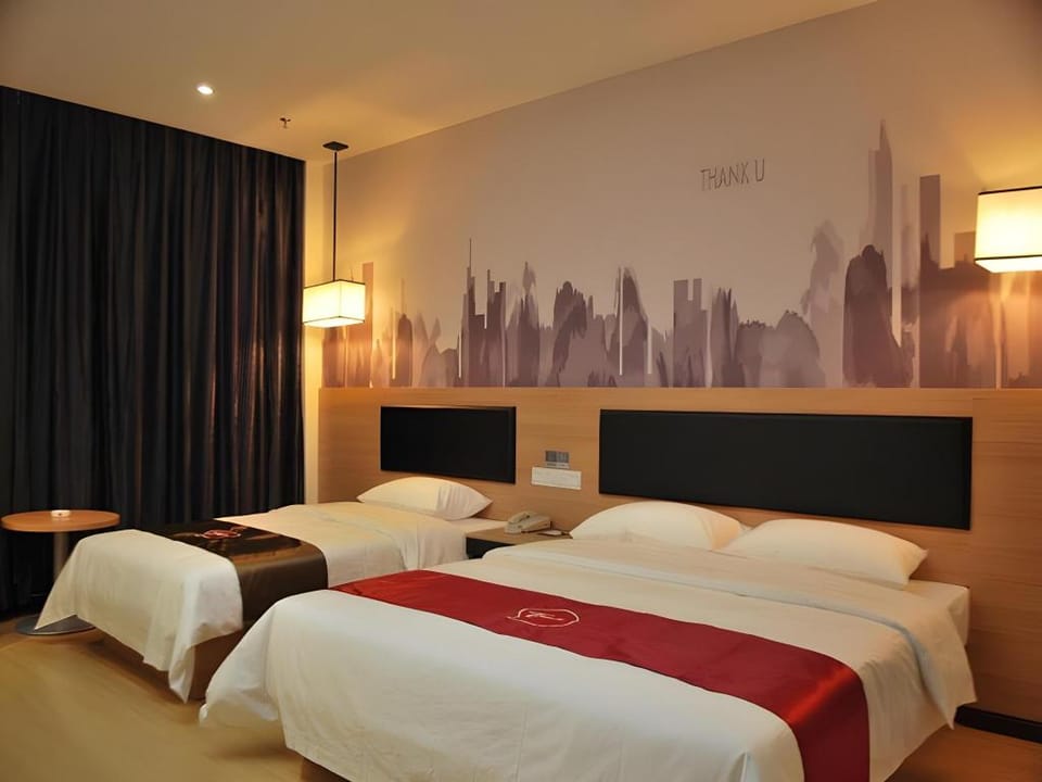 Thank Inn Hotel Shanxi Lvliang Jiaokou County City West Street Hotel in China
