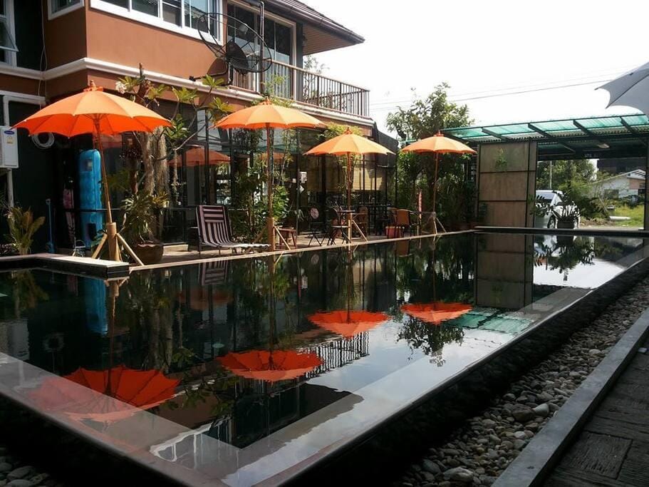 102 Residence Family Room with Pool&Foods Apartment in Thailand