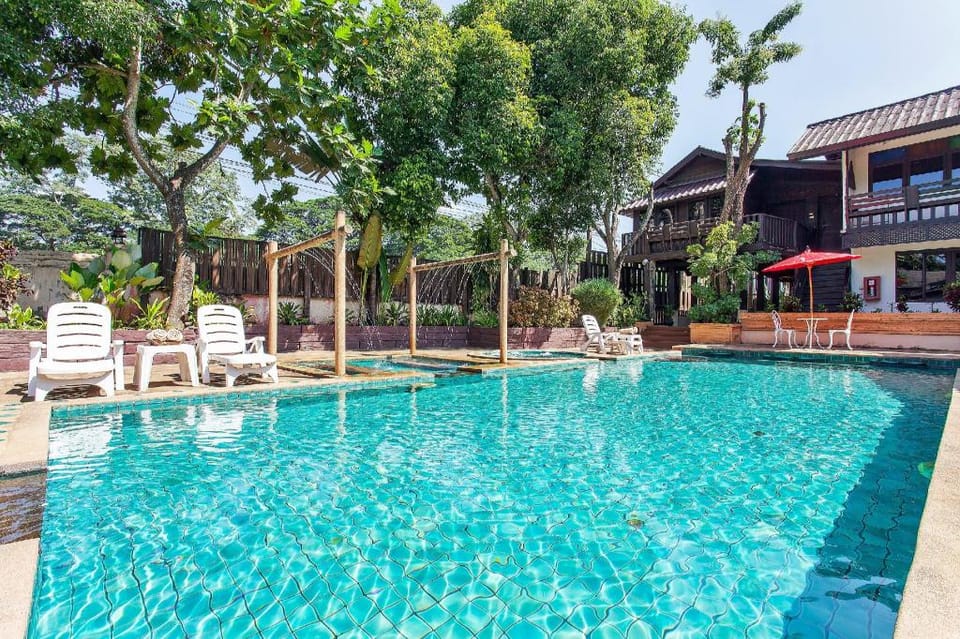 Enchanted Riverside Resort 9BR Sleeps 18 w/Pool  Villa in Thailand