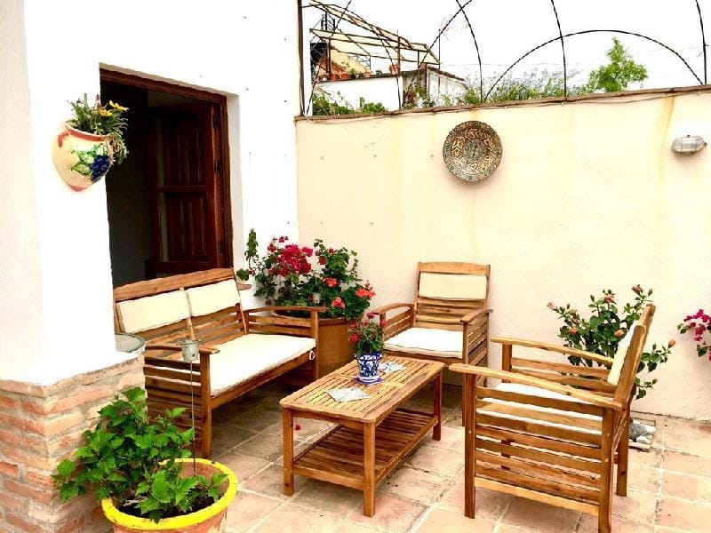 Casa Sol - charming house with view - pool wifi AC Vacation rental in Andalusia
