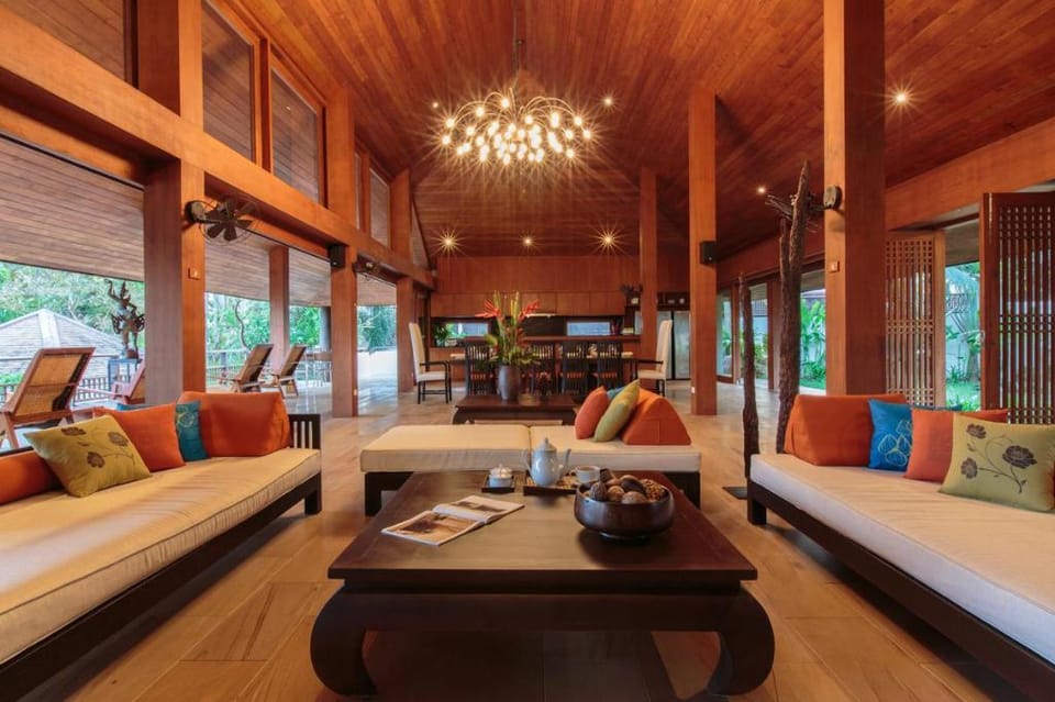 Ban Mekkala | Designer 6BR Beachfront Pool Villa  Villa in Ko Samui