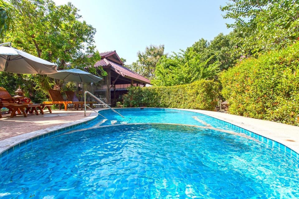 Rare Woods Escape 7BR w/Gym, Breakfast & 2 Pools Villa in Thailand