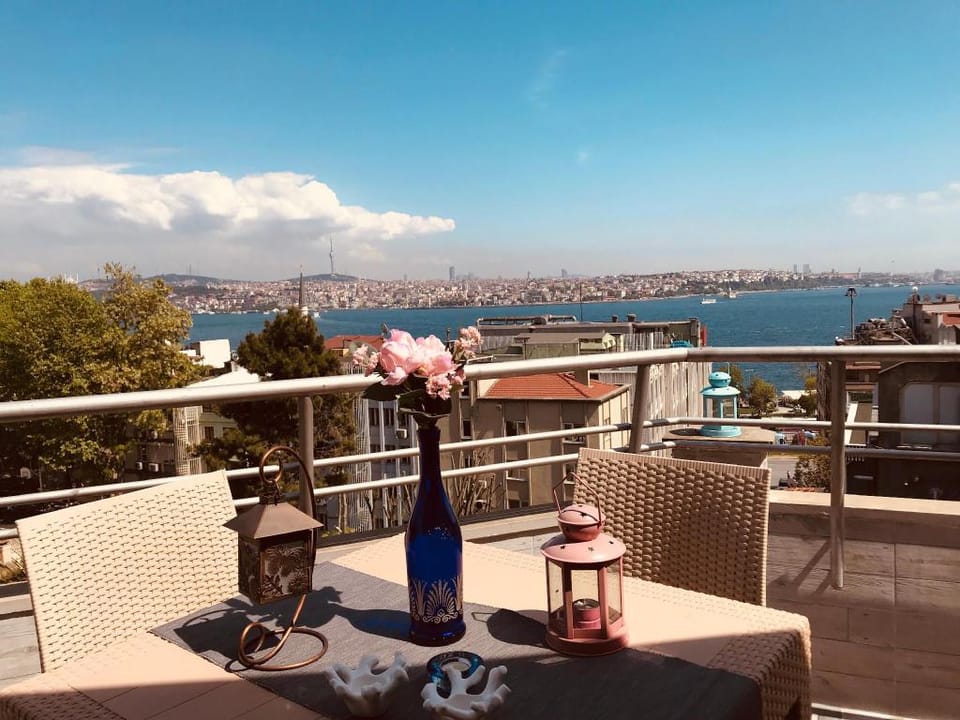 Penthouse With a Bosphorus View of Sirenas Suites Apartment in Istanbul