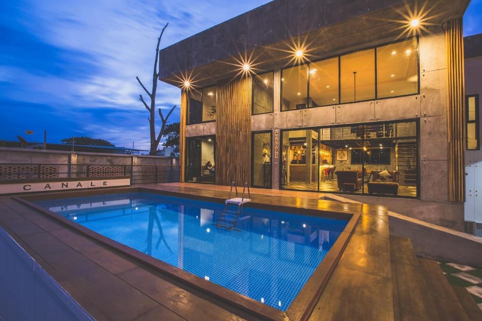 The canale hatyai Villa in Thailand