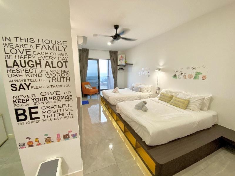 A1940MWHoliday SuperSeaView Suites(4pax)+Fast WIFI Apartment in Malacca