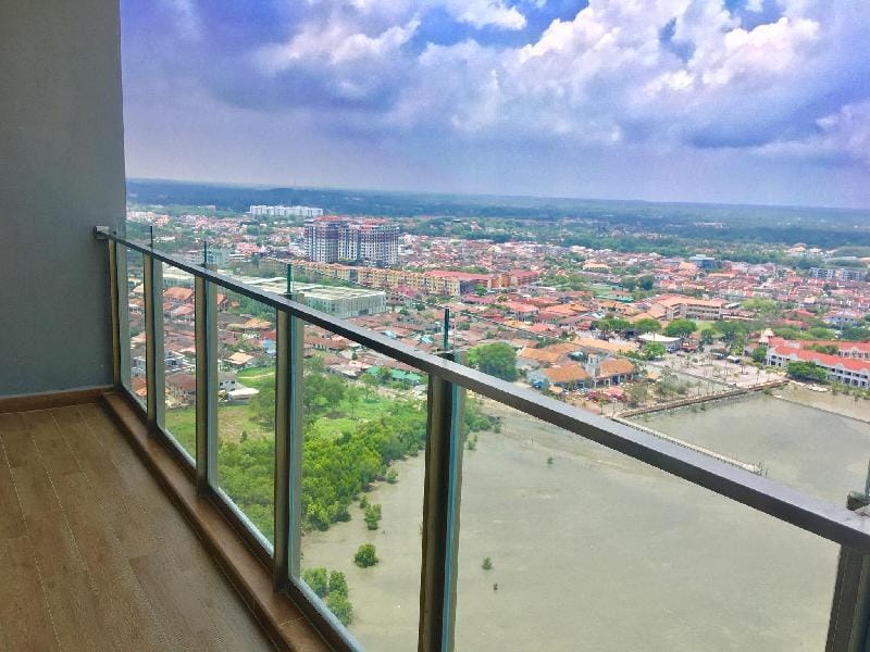 Silverscape A18 (Seaview&Cityview), 2 room/Wifi Apartment in Malacca