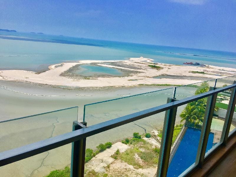 Silverscape A18 (Seaview&Cityview), 2 room/Wifi Apartment in Malacca