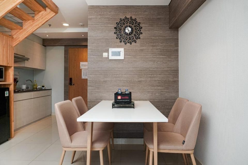 Stunning 2BR Loft at Maqna Residence By Travelio Apartment in Jakarta