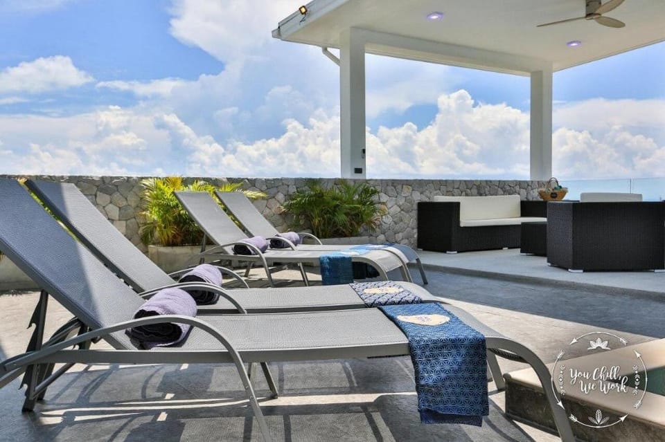 Azur Villa, Ocean View, 4 Br, Modern and Elegant Villa in Ko Samui