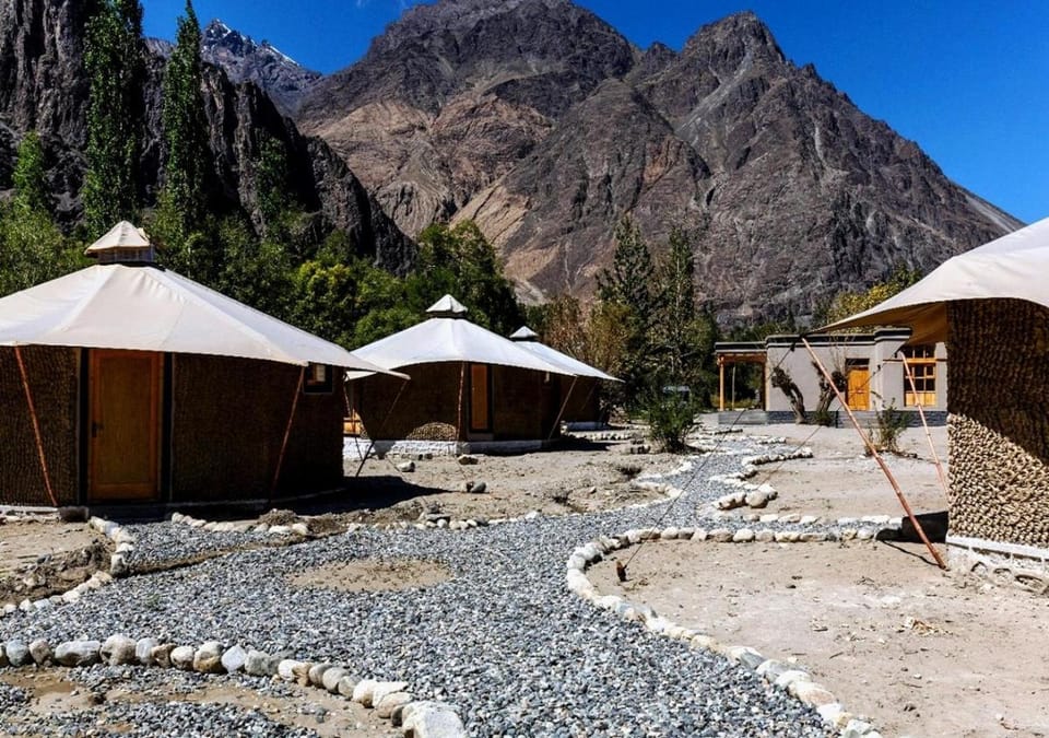 Chalet Seabuckthorn - Hunder Luxury tent in India