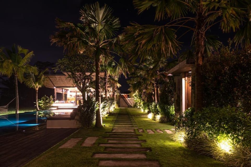 Minimalist Modern Villa in Ubud Rice Fields Villa in Bali