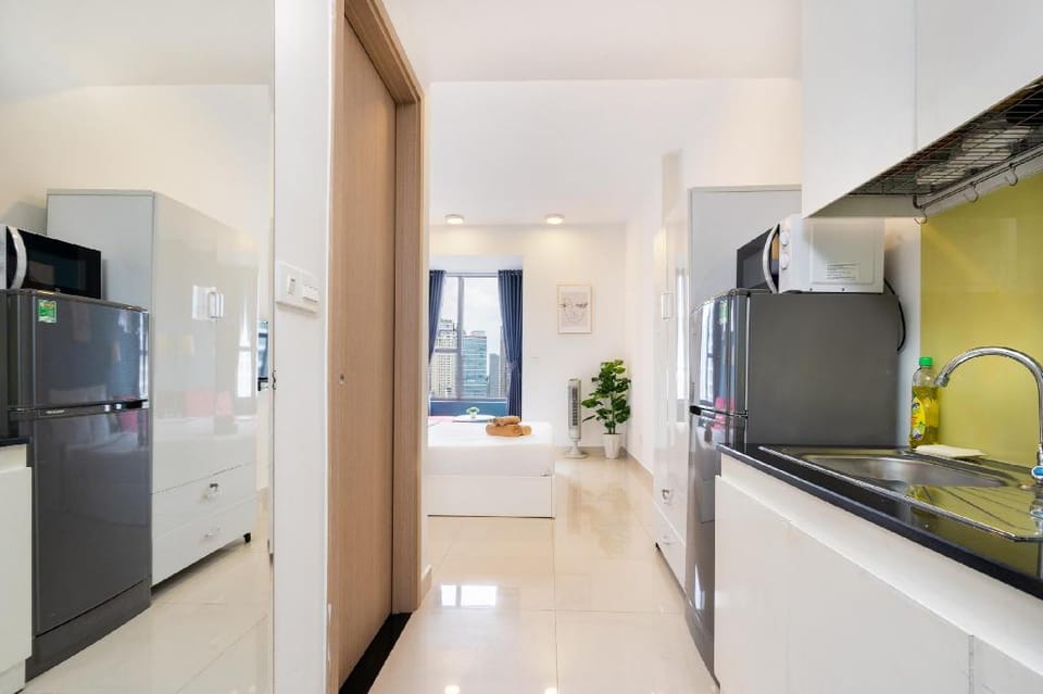 Infinity Pool Signature-Highfloor-Pool&Netflix Apartment in Ho Chi Minh City